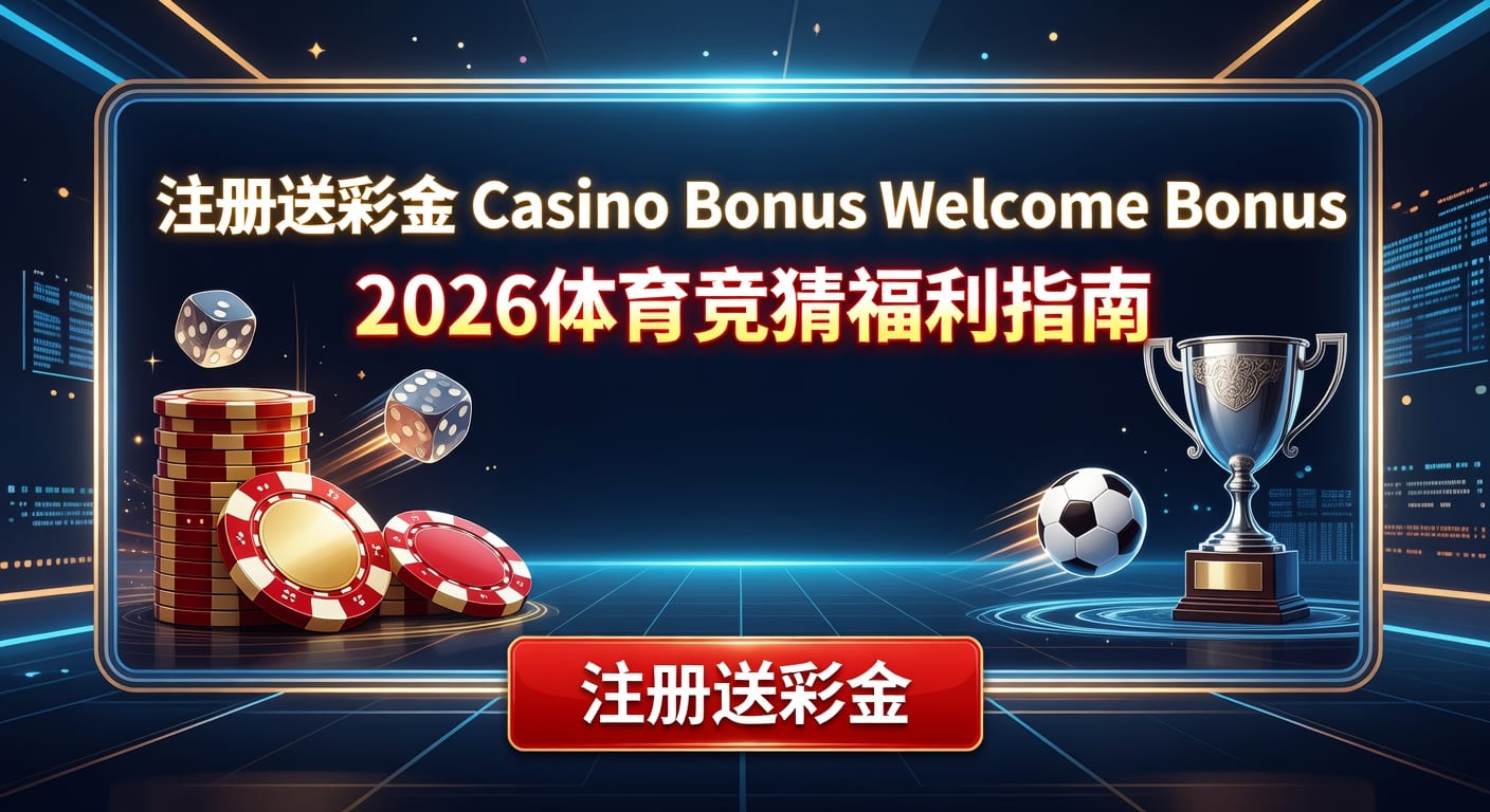 注册送彩金 casino bonus welcome bonus 领取规则与技巧