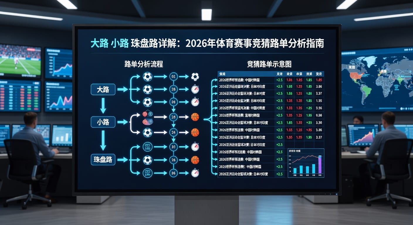 大路 小路 珠盘路：走势与节奏解读