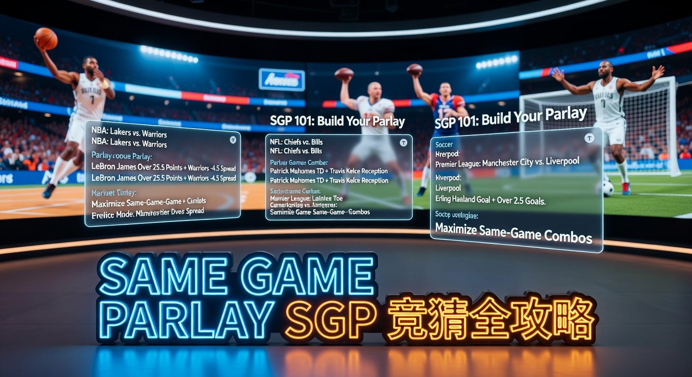 same game parlay SGP实战解析：组合思路与风险控制