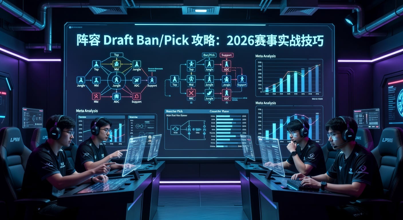 阵容 Draft Ban/Pick 实战解析与读盘思路